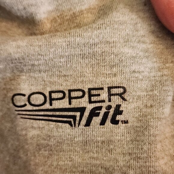 Copper Fit Gray Replenish Sleep Shirt Size L - Picture 3 of 5